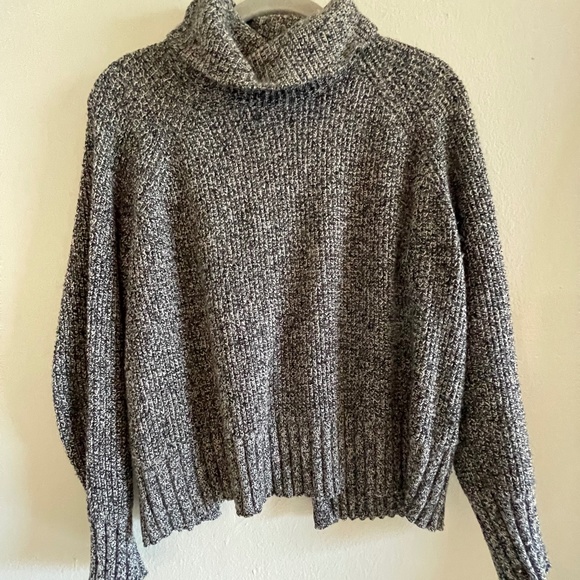 Madewell Sweaters - Madewell - Cotton & Merino Wool Sweater w/ Open Back